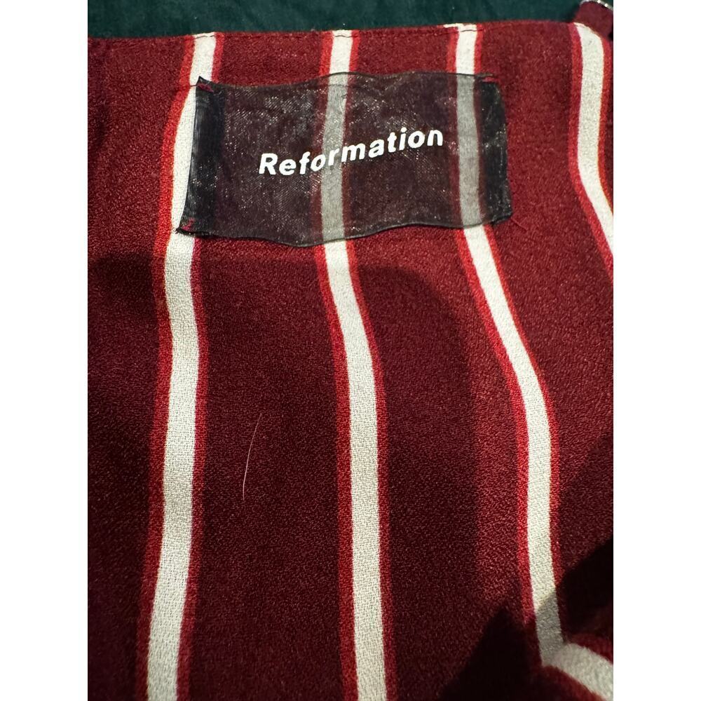 Reformation Guatemala Striped Striped Jumpsuit in Kizmet Size 4 - Picture 4 of 7